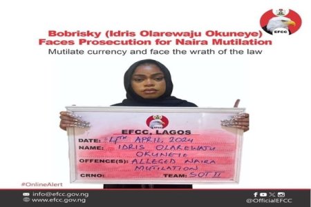 Bobrisky's EFCC Mugshot Trends on Social Media: Nigerians Share Varied Opinions