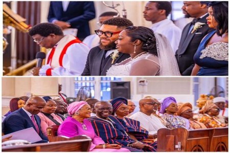 Lavish Affair: Modupe Oreoluwa, Daughter of Lagos Governor, Weds Oladele Johnson in Glamorous Ceremony