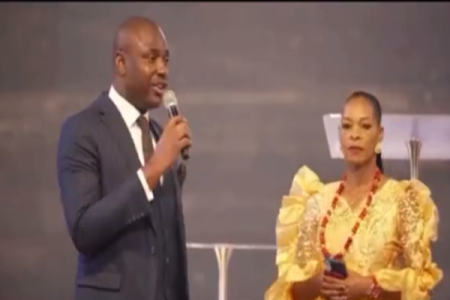 Viral Video: Pastor Enenche Embarrassed Lady After Accusing Her of Lying About Her Testimony