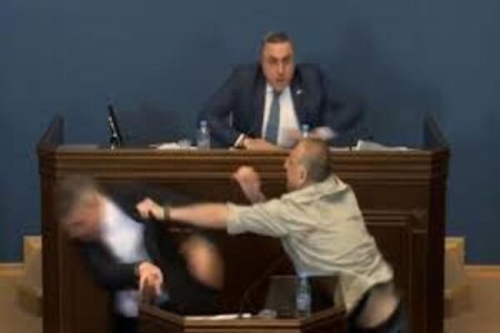 Georgia Parliament Erupts in Violence: Opposition MP Punches Lawmaker During Debate