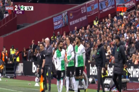 [VIDEO] Drama at Anfield: Salah and Klopp Exchange Heated Words as Title Hopes Dwindle
