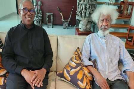 Soyinka Slams Obi, Deems Him Unfit to Lead Nigeria Over 'Obidients' Conduct