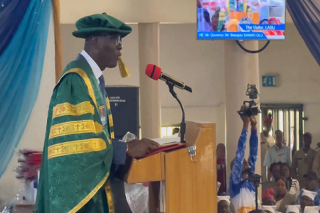 Nigerians Praise Governor Sanwo-Olu's Decision to Reward Top LASU Graduate with N10m