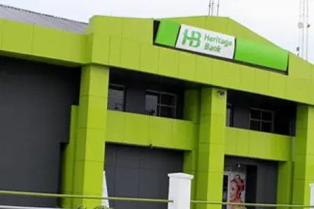NDIC Puts Heritage Bank's Head Office, Branches Up for Sale After License Revocation