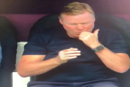 [VIDEO] Netherlands Boss Koeman Under Fire for Nose-Picking Incident