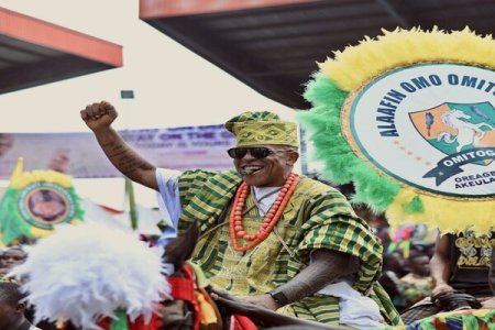 Farooq Oreagba Steals the Show at 2024 Ojude Oba Festival with Cultural Panache