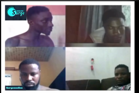 [VIDEO] Abuja Investigators Bust Alleged "Yahoo Boys" Using Webcam Surveillance