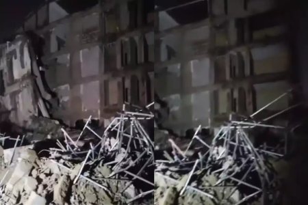 Tragic Collapse: Four-Storey Building at Abuja's Westbrook Hotel Falls, Many Trapped