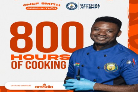 Controversy Surrounds Chef Ebenezer Smith's Claim to Longest Cooking Marathon Title