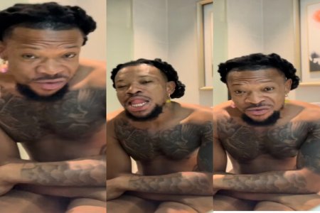 Fans React as Nigerian Singer Mr Real Posts Bizarre Naked Video from Bathroom