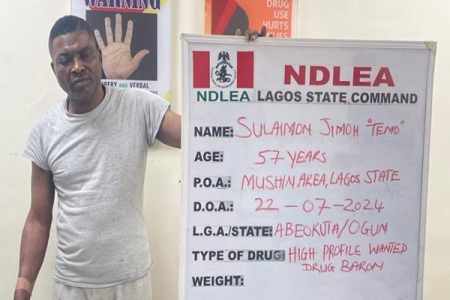 Temo's Long-Running Evasion Ends as NDLEA Arrests Major Lagos Cartel Leader