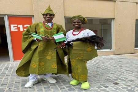 [PHOTO/VIDEO] Team Nigeria Shines at 2024 Olympics Opening Ceremony in Paris