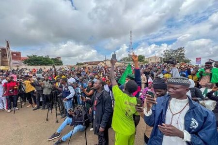 #EndBadGovernance: Jos Protesters Threaten Business Shutdown Over Tinubu’s Address