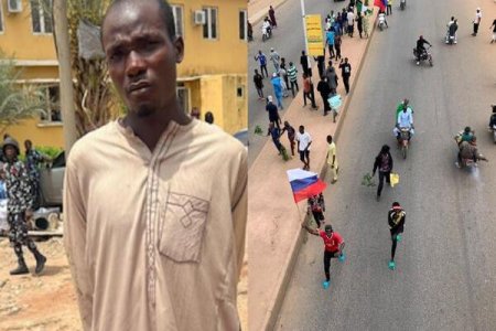 Police Nab Suspect in Kano for Promoting Anarchy with Russian Flags