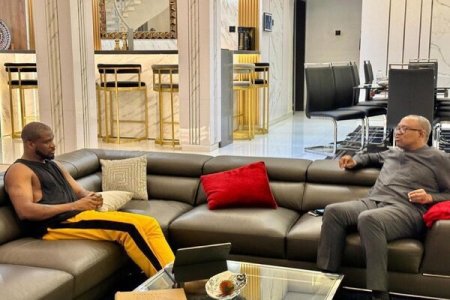 P-Square Drama: Peter Obi’s Follow-Up Visit to Peter Okoye After Meeting with Paul and Jude