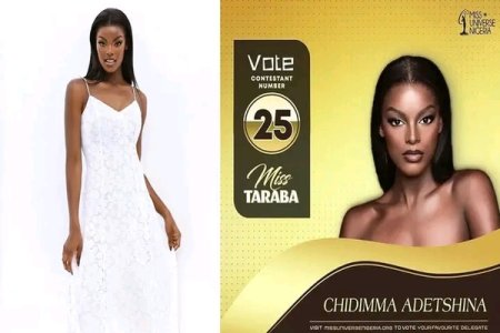 Chidimma Adetshina to Represent Taraba in Miss Universe Nigeria After Miss SA Exit