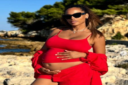 Fans React as Jada Pollock Flaunts Baby Bump in Video with Wizkid