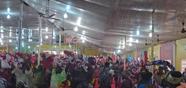 (Video) Ghanaian Churchgoers Seek Heaven on Earth by Taking Passports and Flags to Pastor for Relocation Prayers