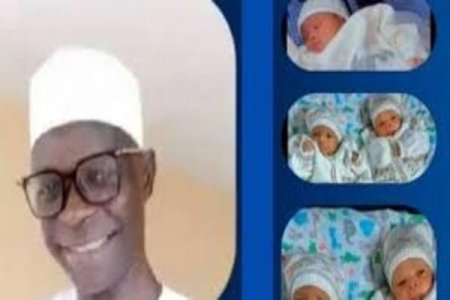 Kwara Cleric Seeks Help After Wife Delivers 11 Babies in Benin Republic