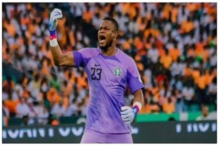 Super Eagles' Stanley Nwabali Signs Three-Year Deal, Named Chippa United Captain