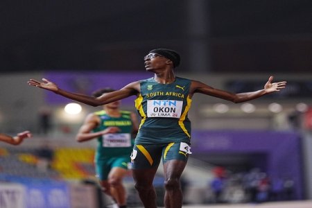 Nigerians Respond to Udeme Okon’s Stunning 400m Gold Victory for South Africa