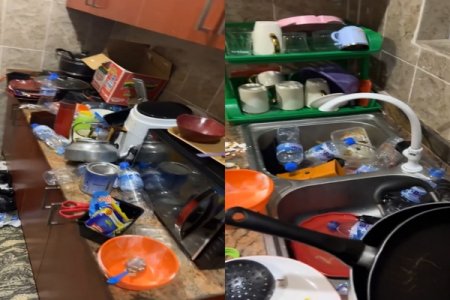 Viral Video: Husband Calls Out Wife for Dirty Kitchen After Two Days Away