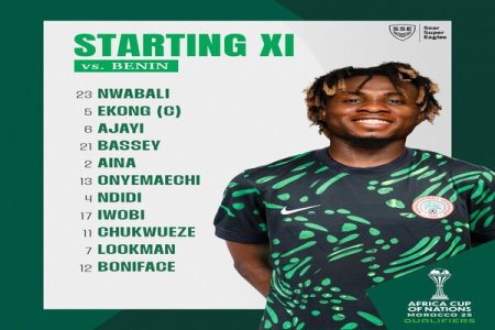 Nigeria vs Benin: Boniface, Lookman, and Chukwueze Headline Super Eagles' Starting XI