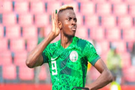 AFCON Qualifiers: Victor Osimhen's Goal Propels Him Up Nigeria's Scorers List