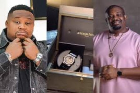 Cubana Chiefpriest Shares Video of Don Jazzy's N650m Wristwatch: Fans React