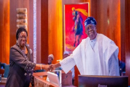 President Tinubu Officially Swears in Kekere-Ekun as Chief Justice