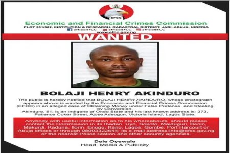 Bolaji Akinduro: EFCC Declares Oil Mogul Wanted for Fraud