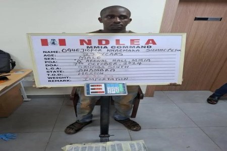 NDLEA Seizes N3.1 Billion Heroin from Thailand Returnee at MMIA