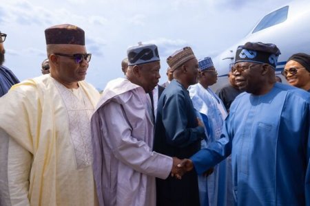 President Tinubu Returns to Nigeria After Two-Week Vacation in the UK