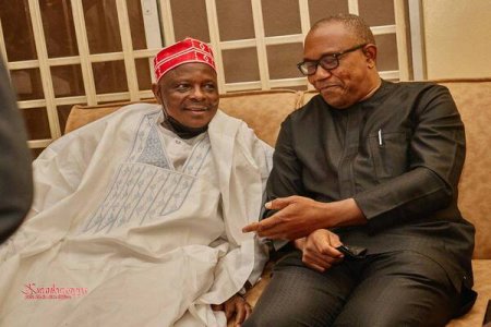 Peter Obi and Rabiu Kwankwaso Meet in Viral Video, Exchange Friendly Banter