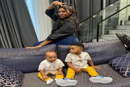 bbnaija chomzy and her kids (1).jpg