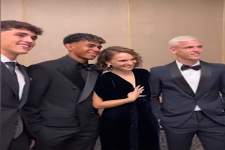 Watch: Natalie Portman's Viral Video Roasting Real Madrid at Ballon d'Or Gala