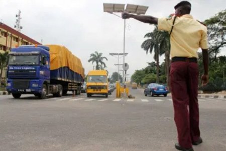 Chaos in Lagos: Driver Lights Himself Ablaze to Avoid LASTMA Impound