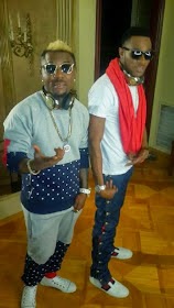 Oritsefemi and D'banj in Los Angeles 1.jpg