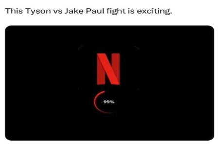 #NetflixCrash Trends as Viewers Miss Tyson vs. Paul Boxing Match