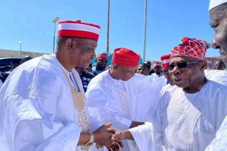 [PHOTOS] Shettima, Obasanjo, Atiku, Saraki Gather for Kwankwaso's Daughter's Wedding in Kano