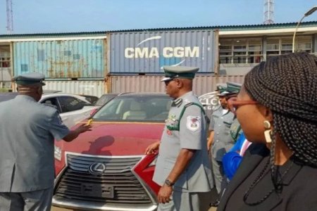 Nigeria Customs Recovers 21 Stolen Luxury Vehicles from Canada