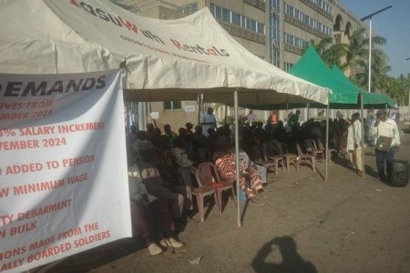 Military Retirees Block Federal Ministry of Finance Over Unpaid Entitlements