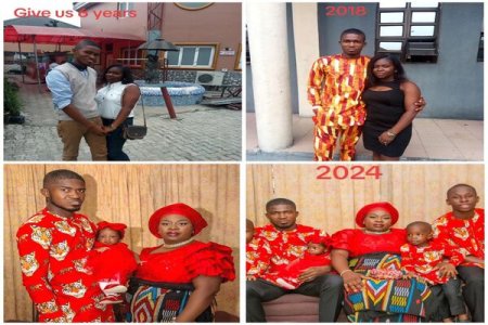 Nigerian Man Defends His Wife Against Criticism Over Physical Transformation