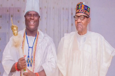 Ooni of Ife Meets Buhari in Daura: Photos from Visit