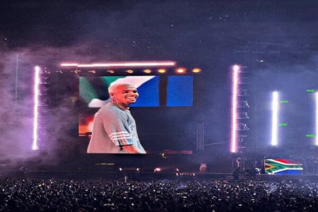 Chris Brown Stuns 90,000 Fans at Johannesburg Concert with Iconic Hits