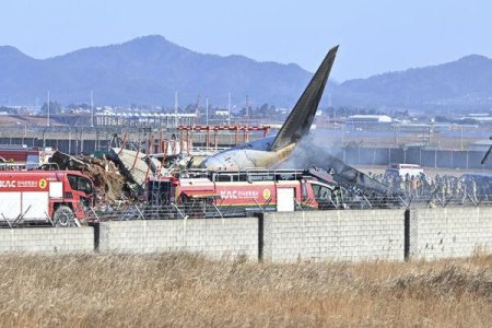 South Korean Jet Crash: 167 Killed as Jeju Air Flight 7C2216 Goes Up in Flames