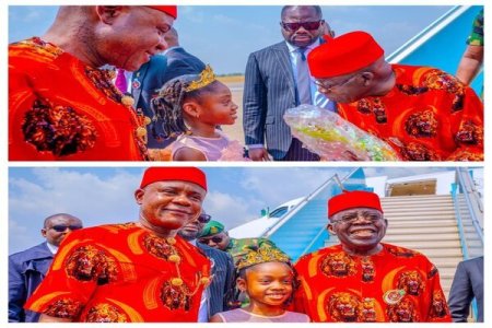 VIDEO: Enthusiastic Crowd Greets Tinubu During Enugu Visit