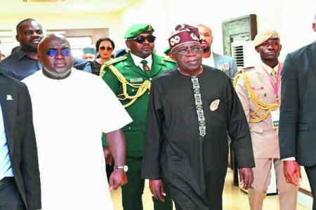 [PHOTOS] President Tinubu Arrives in Accra for John Mahama’s Swearing-In Ceremony