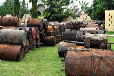 Nigerian Army Recovers 60,000 Litres of Stolen Crude Oil in Niger Delta