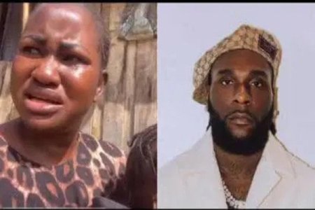 Cubana Chiefpriest Drama: Alleged Baby Mama Denies Burna Boy's Financial Help